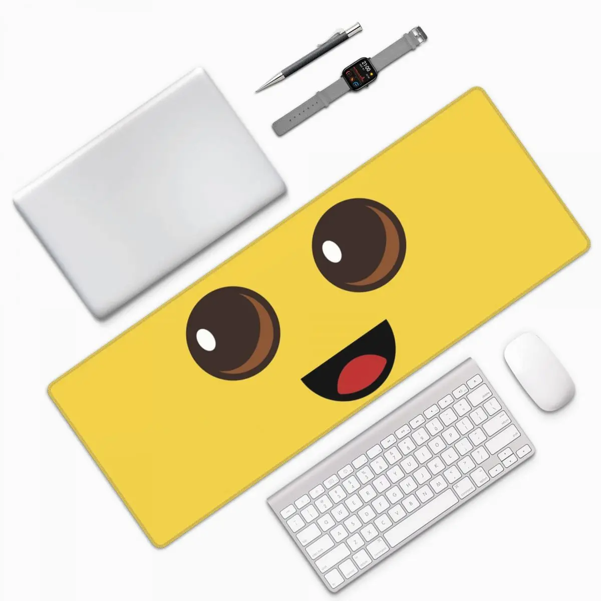 Peely Victory Royale Banana Large Mouse Pad Computer Keyboard Mouse Mat Gamer PC Laptop Desk Mat Office Accessories Table Mats