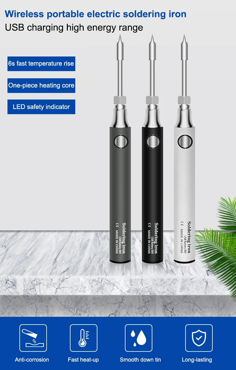 Xiaomi usb lötkolben set einstellbare temperatur keramik kern heizung tragbares home schweiß lot reparatur zubehör