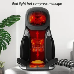 3D Mechanical Simulation Human Kneading Massager Full Body Heating Relieve Fatigue Massage Pad Car Waist Neck Massage Pad