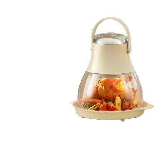 

Household glass visual multi-functional integrated large-capacity electric fryer