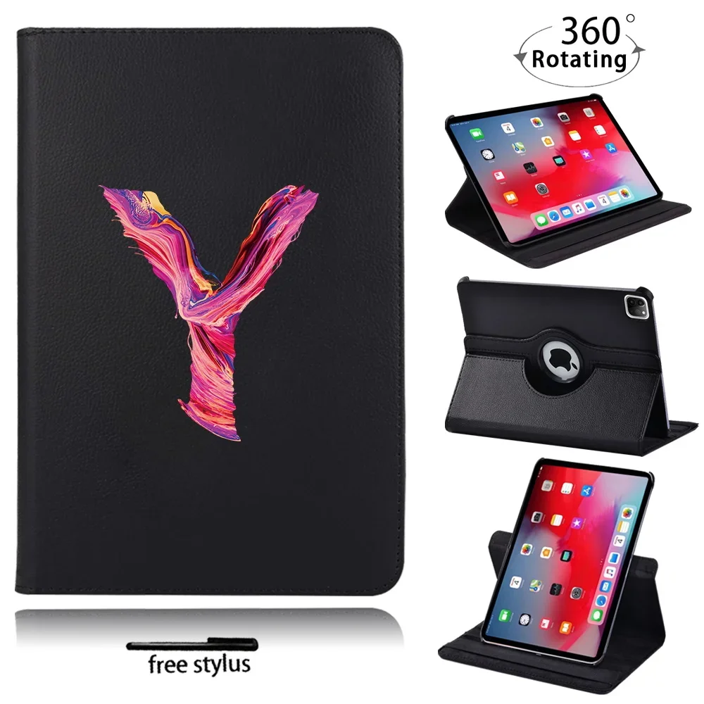 

For Apple IPad Pro 9.7 2015/Pro 10.5 2017/Pro 11 New Tablet Case 360 Rotating Cover Case + Free Stylus