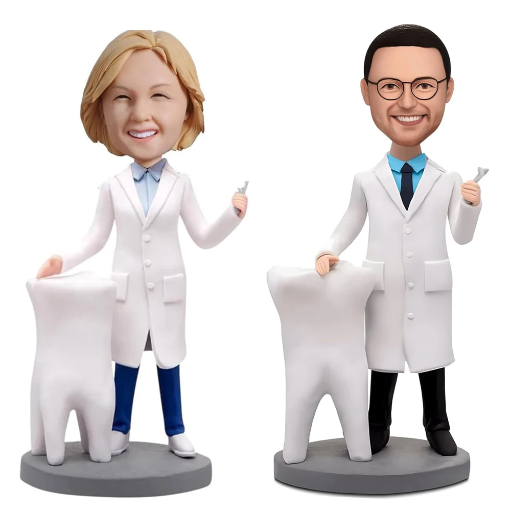 Custom Bobblehead for Super Doctor,Personalized Unique Handmade Bobble Heads Figurine,Based on Your Photo