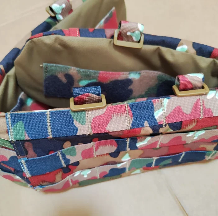 Swiss Alpenflage Bloody Camouflage Tactical Belt Waistband Man Red