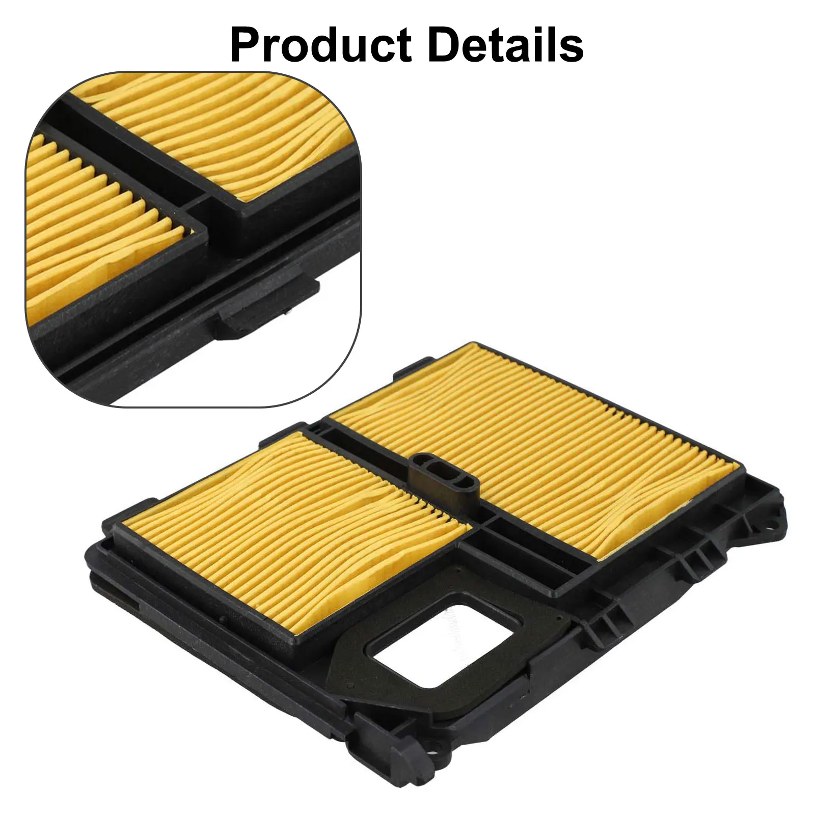 Air Filter Compatible with For Honda GX610 GX620 Engine Platforms and OEM Part Numbers 17211-ZJ1-000 17218-ZJ1-000