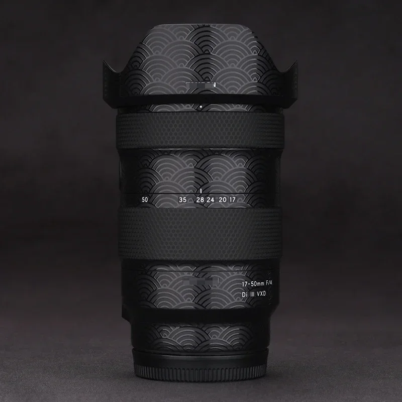 ملصق مائي لـ Tamron 17-50 مللي متر F4 A068 (لسوني E Mount) عدسة الكاميرا ملصق الفينيل التفاف الفيلم معطف 17-50 F/4 Di III VXD 17-50/F4 #5