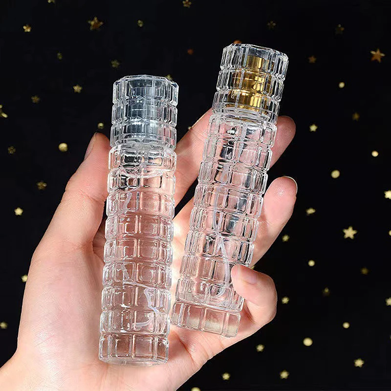 30/50ml Perfume Empty Bottle Portable Large Capacity Container Fine Pressing Glass Empty Bottle To Fill Spray Refillable Bottle