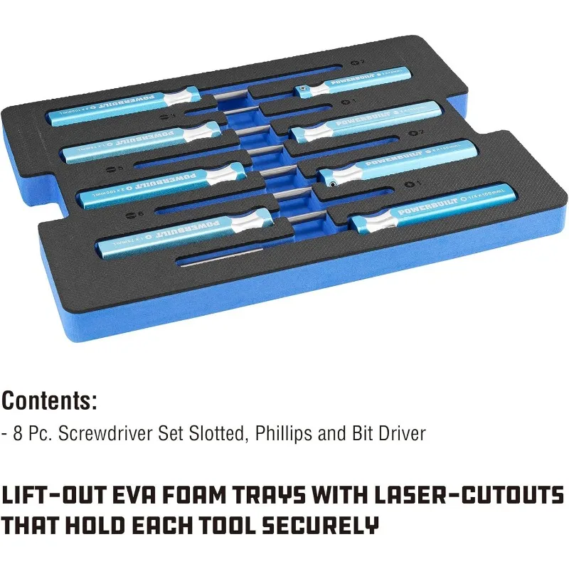 83 Pc. 420J2 Stainless Steel Marine Boat Repair Tool Set, Drivers, Pliers, Wrenches, Mallet, Bit Driver/Bits, Sockets