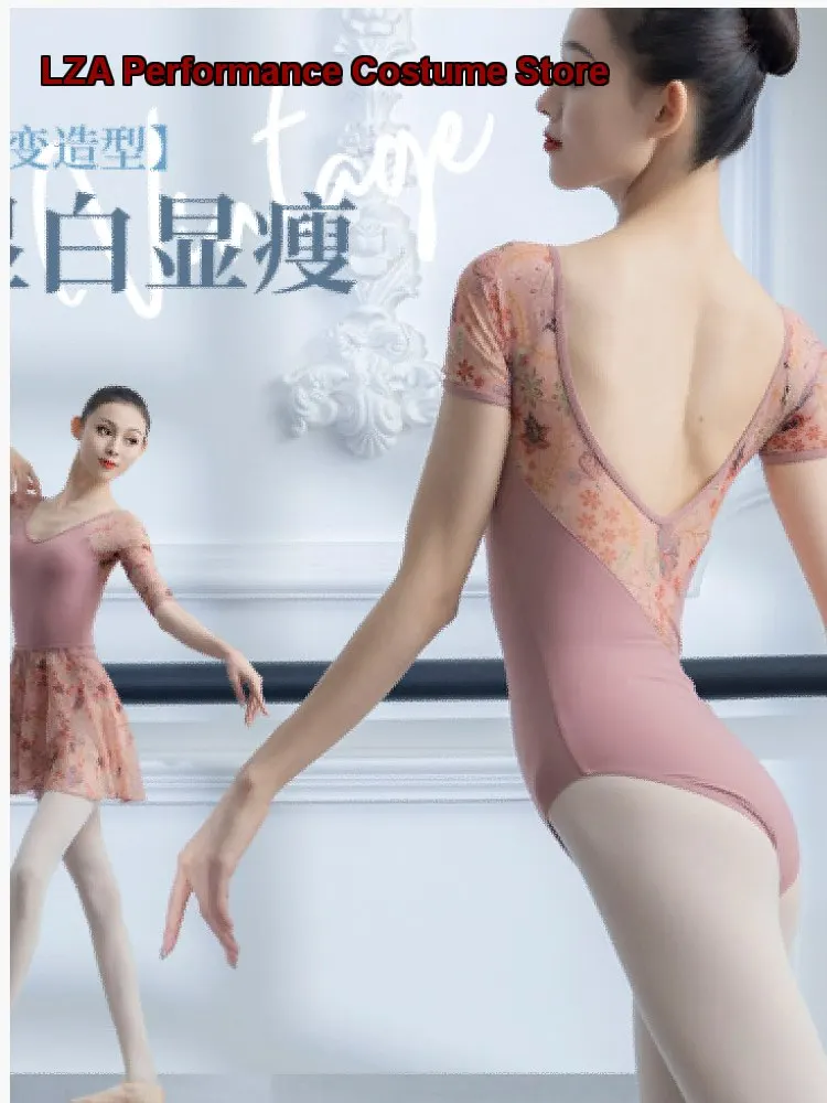 body-da-balletto-per-donne-adulte-taglio-alto-schiena-scoperta-body-per-ginnastica-body-da-pratica-per-studenti-maniche-corte-per-esami-artistici