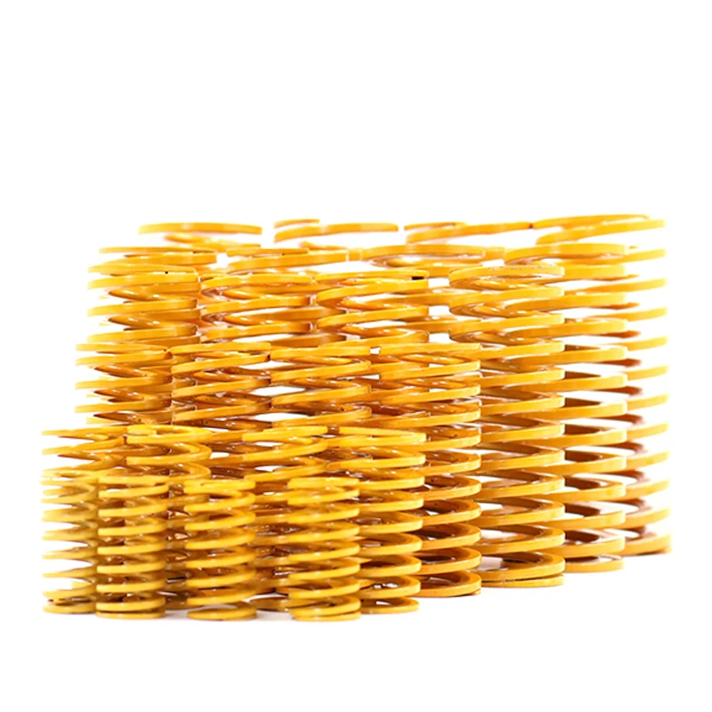 

Creamily 1PCS Die Spring Alloy Steel Compression Spring Loading Mold Spring OD=30mm ID=15mm L25-50mm Yellow/Blue/Red/Green/Brown