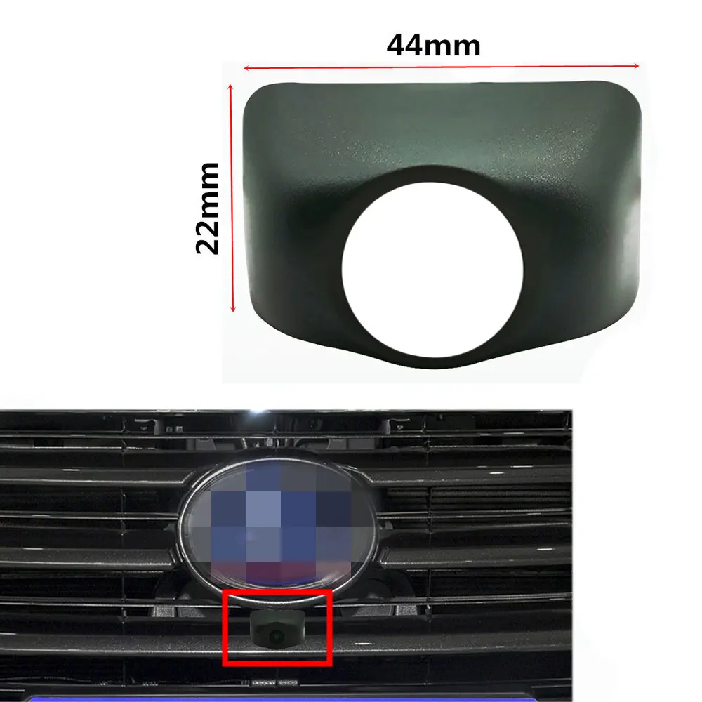 YIFOUM Car Front View Positive Logo Camera Bracket Shell Frame Housing For Lexus NX AZ10 NX200t NX300h 2015 2016 2017