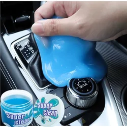 Plumero de Gel para limpieza de coche, herramienta mágica para quitar el polvo Interior, salida de ventilación, salpicadero, portátil, 160g