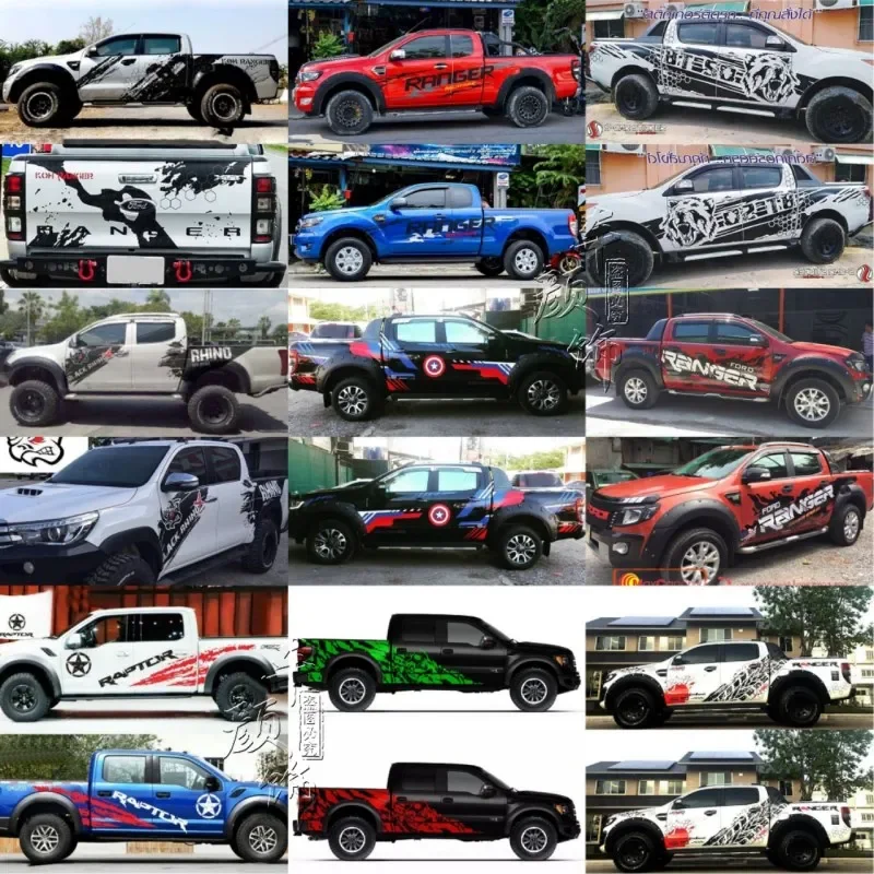 

Наклейка для автомобиля Ford Raptor F150, Внешнее украшение, стильная наклейка для внедорожника, аксессуары