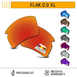 Bwake Polarized Replacement Lenses for-Oakley Flak 2.0 XL OO9188 - 59mm Sunglasses Frame - Multiple Options