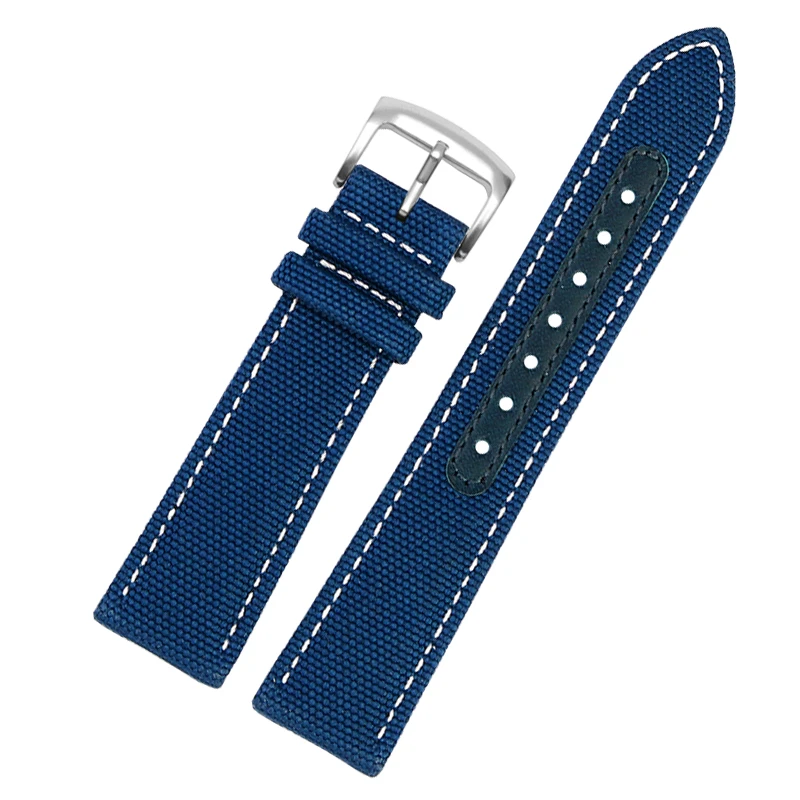 Correa de nailon impermeable y a prueba de sudor para Omega Seamaster New Speedmaster 300 310 210, correa de reloj con hebilla de Pin de 20mm S Universal