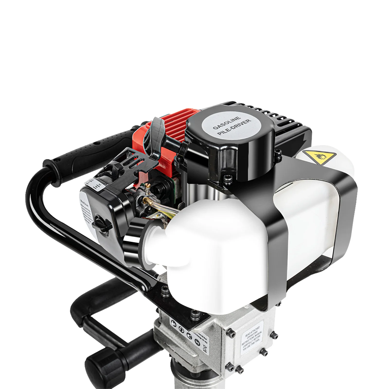 Hydraulic Gasoline Pile Driver with Automatic Hammering System: Fast & Efficient