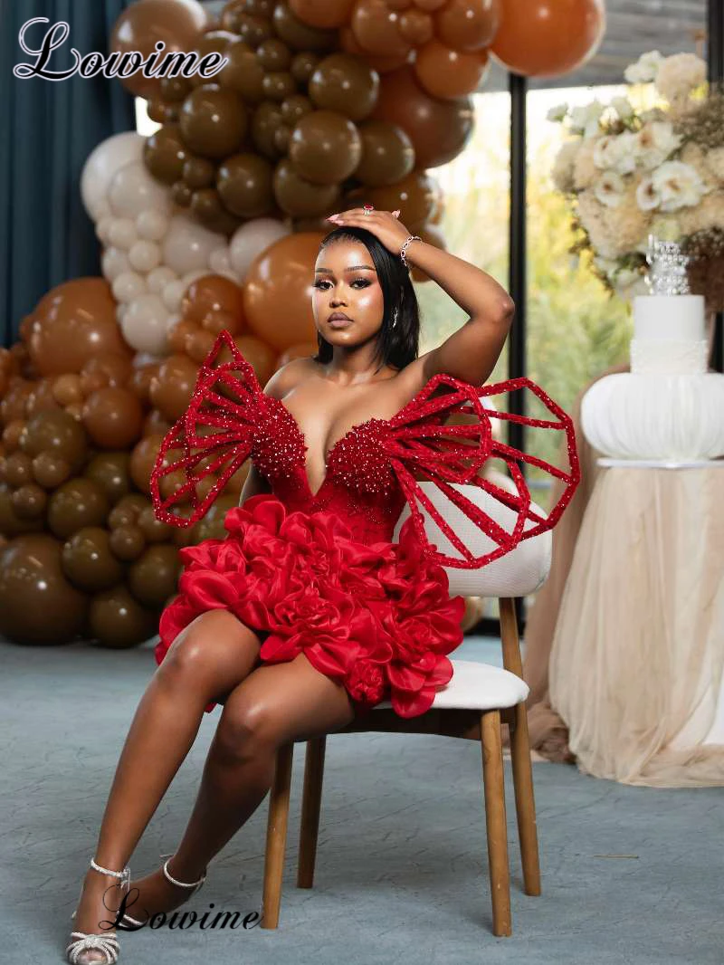 Short Red Prom Dresses For Girls 2026 Special Sweetheart Homecoming Dresses Birthday Party Gowns Vestidos De Cóctel Customized