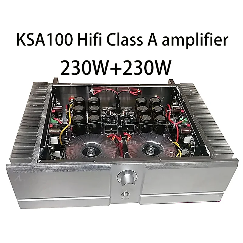 

AIYIMA SMSL KSA100 Class A Power Amplifier 230W 2 Vocal Tract HiFi Amplifier MJ15024 MJ15025 Tube Hi-end Pure Post Amp Audio