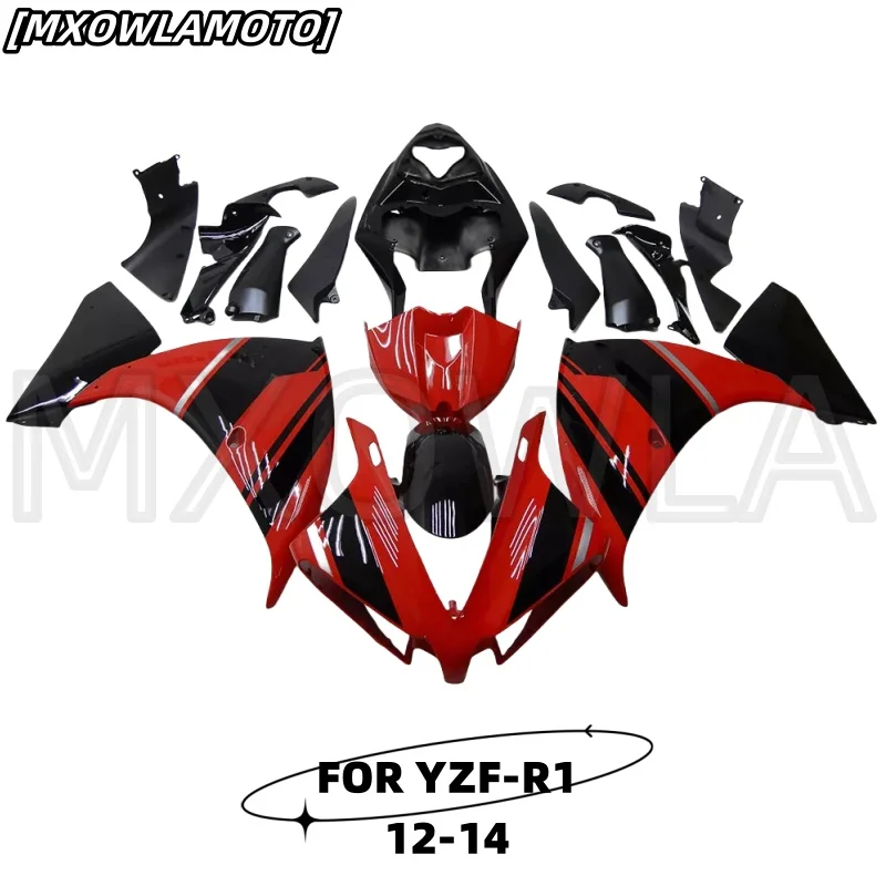 

For YZF R1 2012 2013 2014 Motorcycle Bodywork Set Injection ABS Plastics Full Fairings Panel Kit Mold Black Red