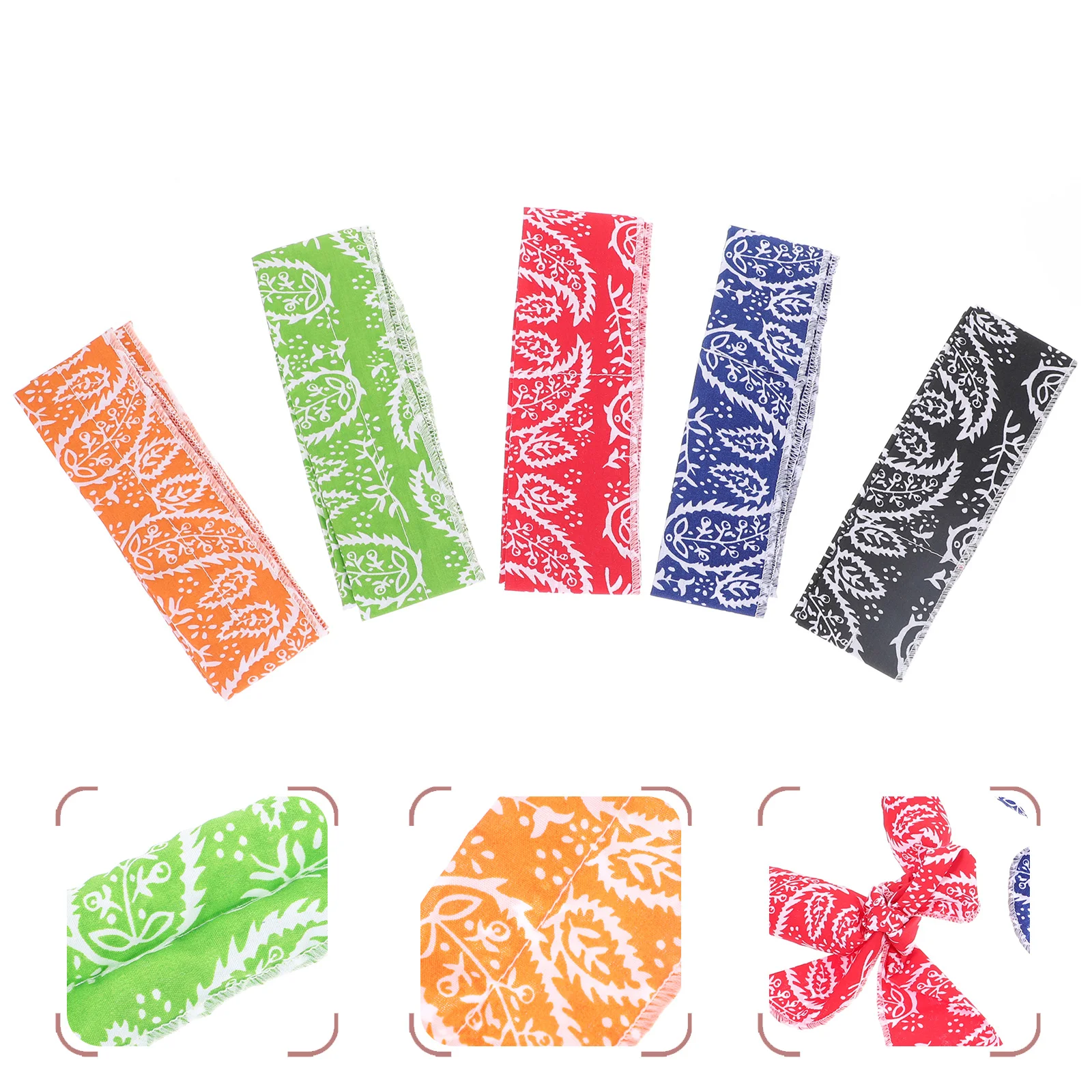 

10 Pcs Cool Hair Band Cooling Towel for Sports Neck Wraps Ribbons Fast Dry Headband Scarf Ice Scarves Travel