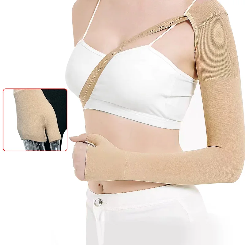 1 pz compressione medica fascia toracica manica del braccio elastico Unisex sport Strain distorsione riabilitazione spalla infermieristica