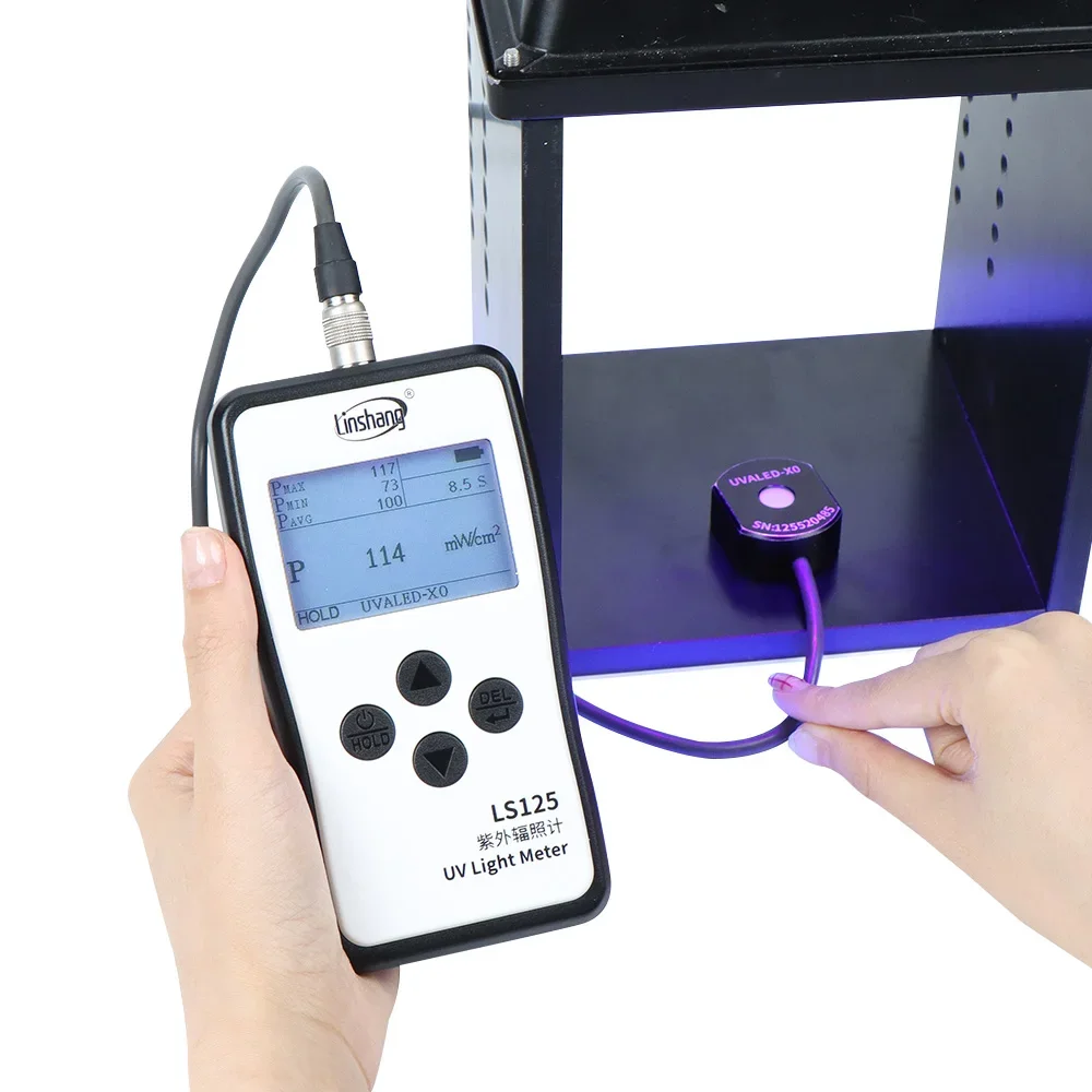 Custom LS125 Multi Probe UVA UVB UVC UVV Uv Intensity Energy Measurement Radiometer UV Light Meter