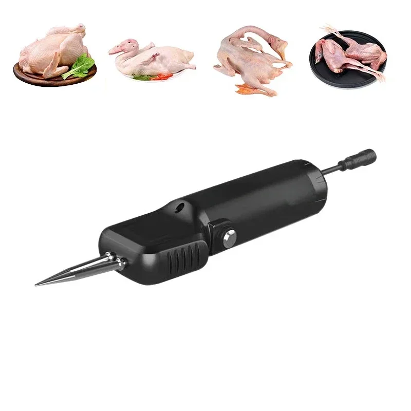 Handheld Electric Poultry Feather Plucker Portable Automatic Poultry Short Hair Plucking Poultry Chicken Duck Goose Plucker Tool