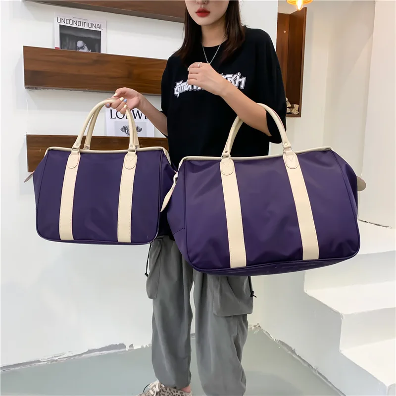 Travel women's handbag, men's sports training, large capacity short distance travel luggage bag, boarding bag