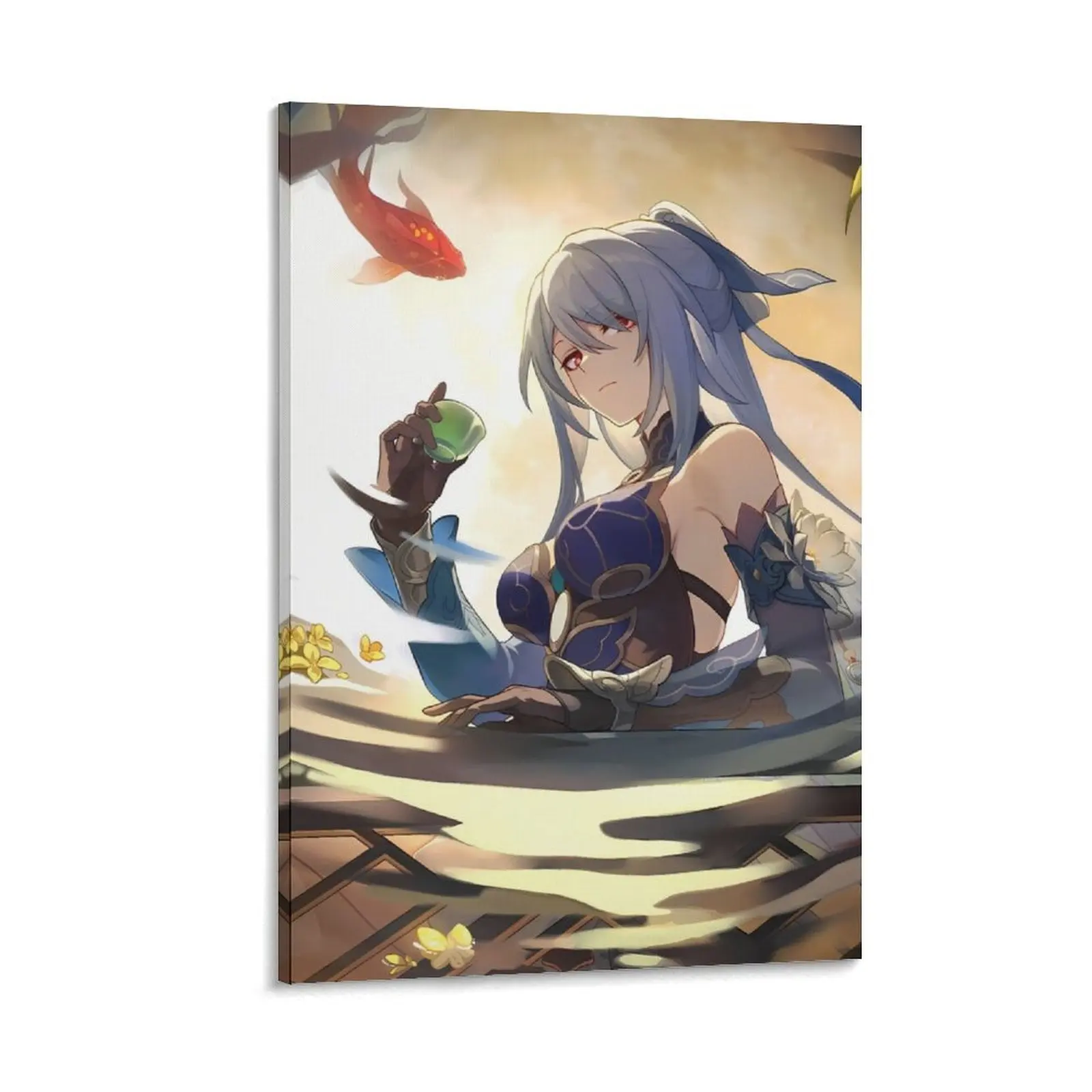 

Jingliu, Honkai: Star Rail Poster Canvas Painting Picture on the wall posters decorations for the room
