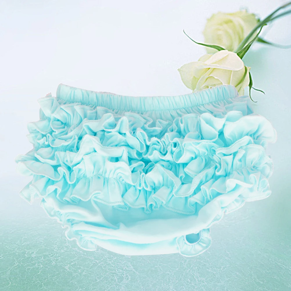 

Pure Cotton Baby Girl Pants Bloomers Diaper Cover Underwear Tutu Pettiskirts Newborn Clothes Sweet Lace Design Moisture
