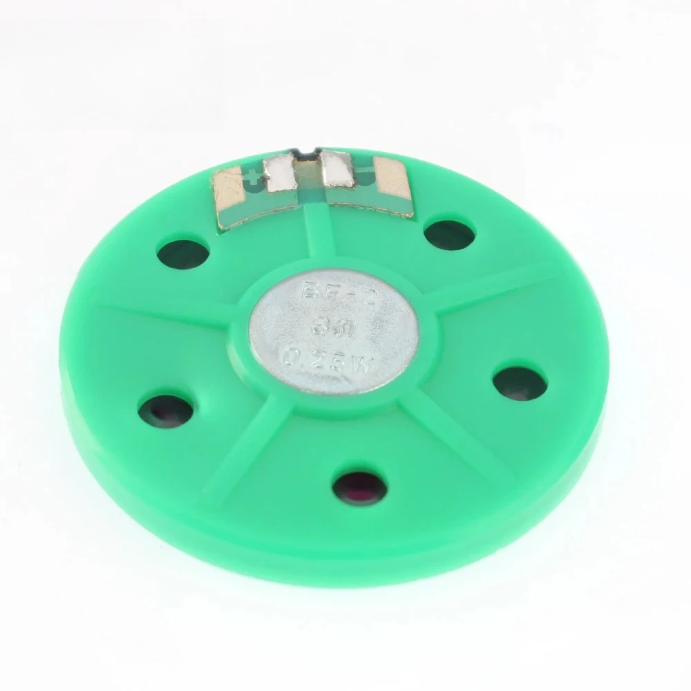 5 قطعة 40 مللي متر 0.25 واط مكبر الصوت 8 أوم 16 أوم 0.25 واط مكبر صوت صغير علبة بلاستيكية المغناطيس الداخلي لعبة سيارة القرن DIY بها بنفسك