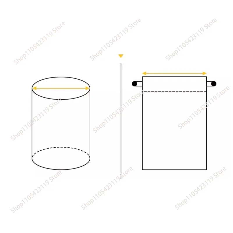 Woodworking vacuum bag Dust cloth bag Filter bag Industrial dust collection