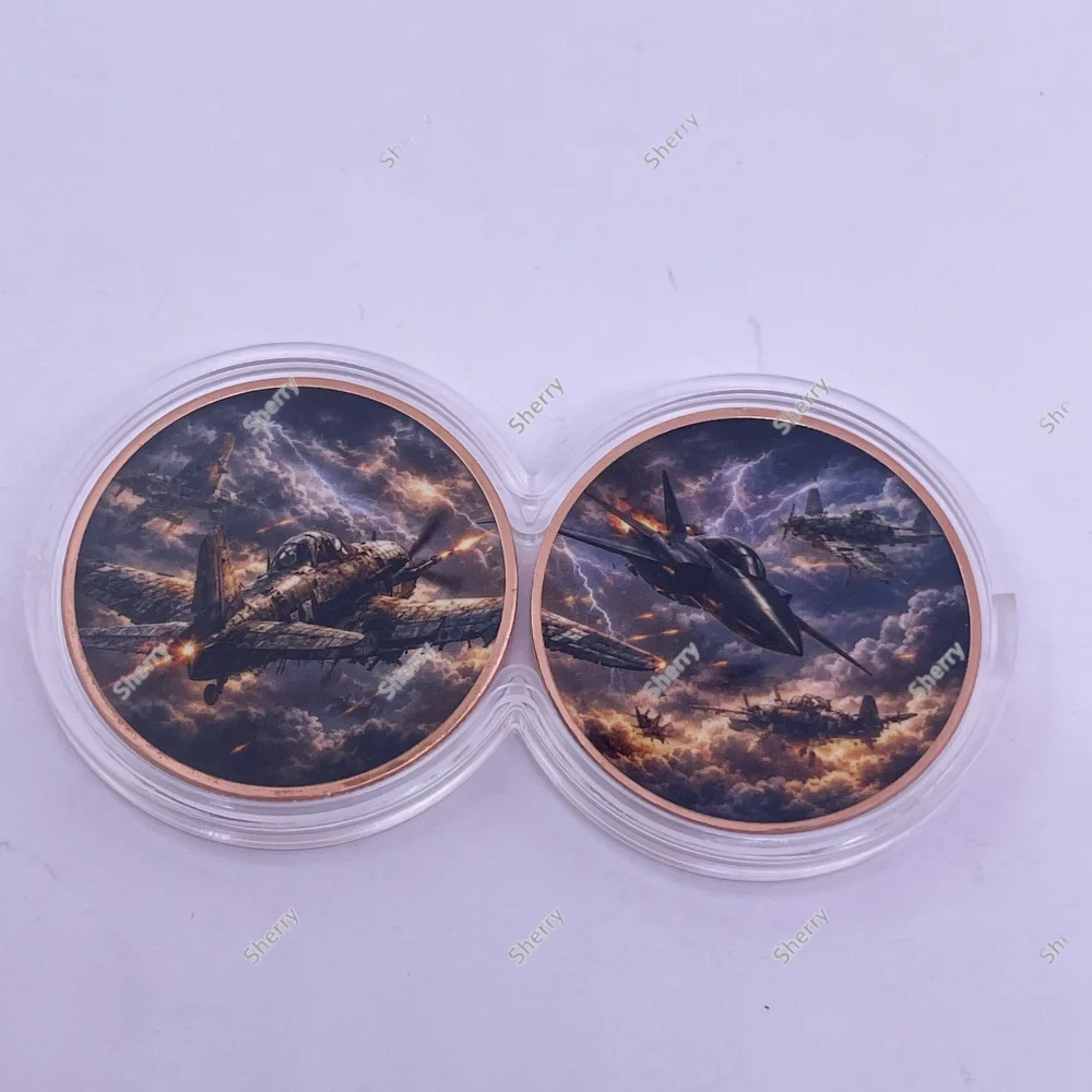 Fantasy Dragon 1oz .999 Copper Commemorative Coin Fire Ice Galaxy Dragon Medal Metal Collectible Coin Collection Souvenir Gift - view 4