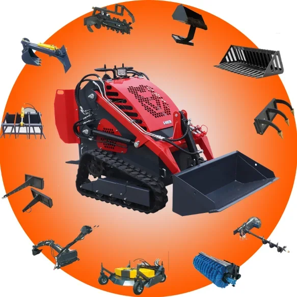 EPA Approved Mini Skid Steer Loader from China Used Condition with Kubota Engine Bucket and PLC Pump Core Components Included