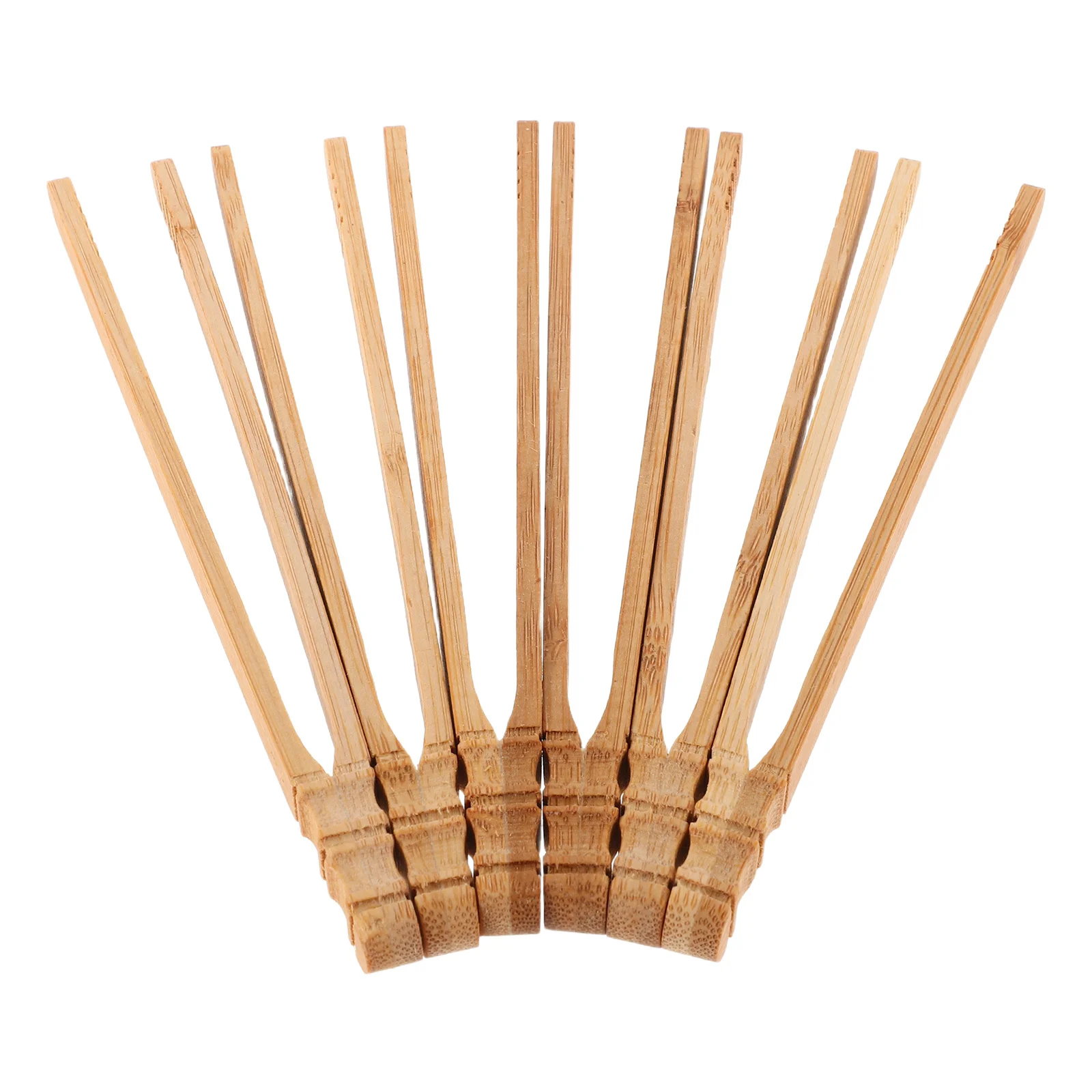 6Pcs Montessori Wooden Tweezers Fine Motor Skill Tongs for Crafting Bead Picking Sensory Education Tools