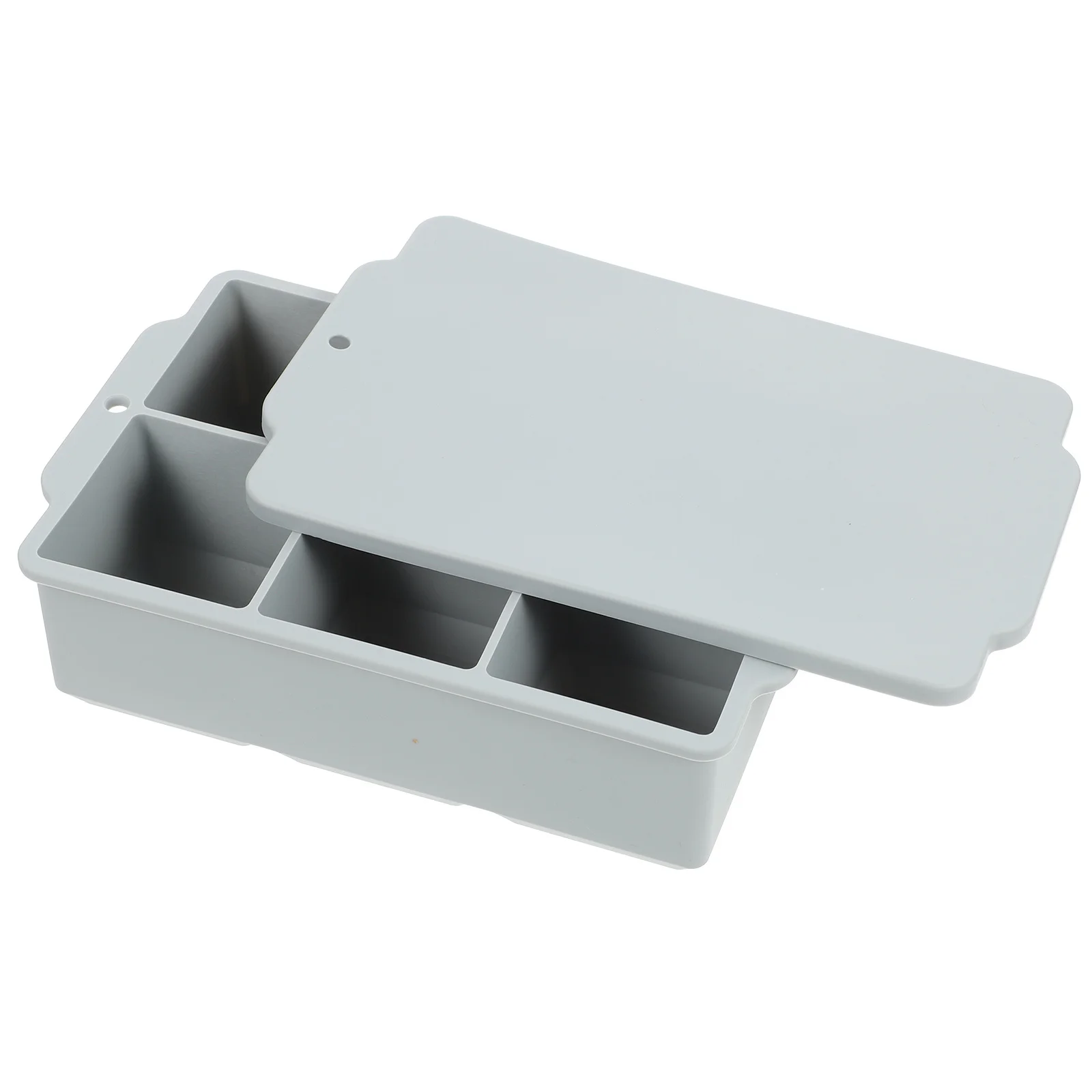 Cube Tray Silicone Non-Stick Kitchen Ice Mold For Beverage Whiskey Wine Diy Maker Household Ice Cube Mold