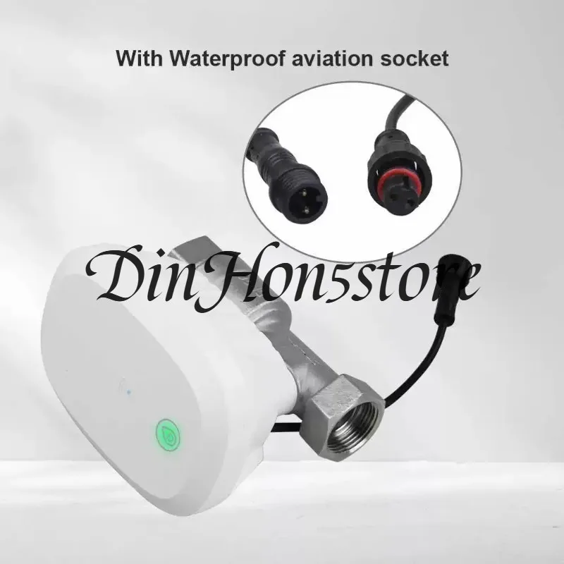 New smart water valve hot-selling TUYA family throttle valve automatic locking valve family leak-proof gate