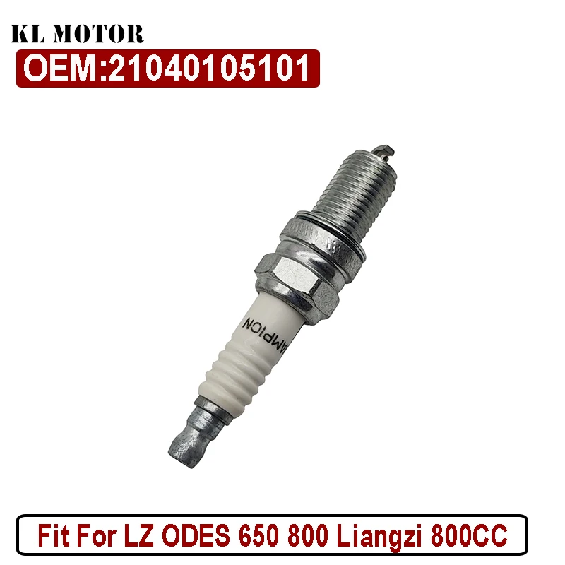 

Spark Plug For LZ ODES 650 800 Liangzi 800CC OEM 21040105101 ATV UTV Spare Parts