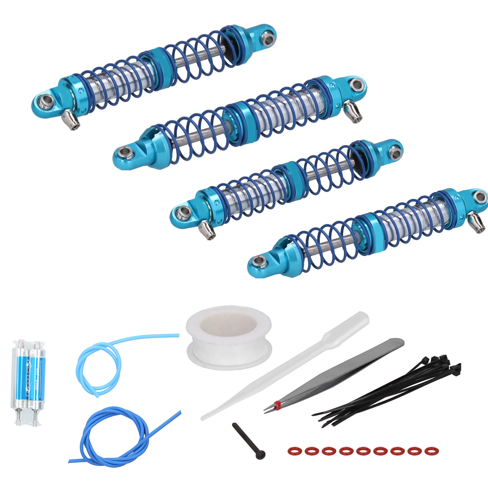

Oil Shock Absorbers Negative Pressure Fit for Axial SCX10/RR10 1/10 RC Car RC Damper Negative Pressure Shock Absorber