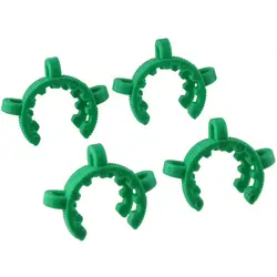 12 pcs 24 Keck Clip Lab Use Plastic Standard Taper POM Ground Joints Green Keck Clamp Joints 24/29 and 24/40
