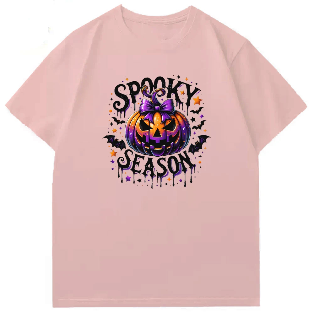 Spooky Season  Retro Halloween  Pumpkin Sublimation Design, Witchy Bats Png, Spooky Vibes Man and Woman Best Gift T-shirt