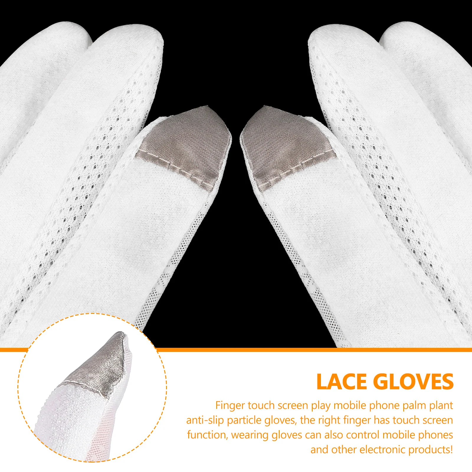 

1 пара кружевных перчаток с защитой от ультрафиолета, противоскользящие женские летние перчатки для езды на велосипеде и вождения, солнцезащитный крем, солнцезащитные перчатки