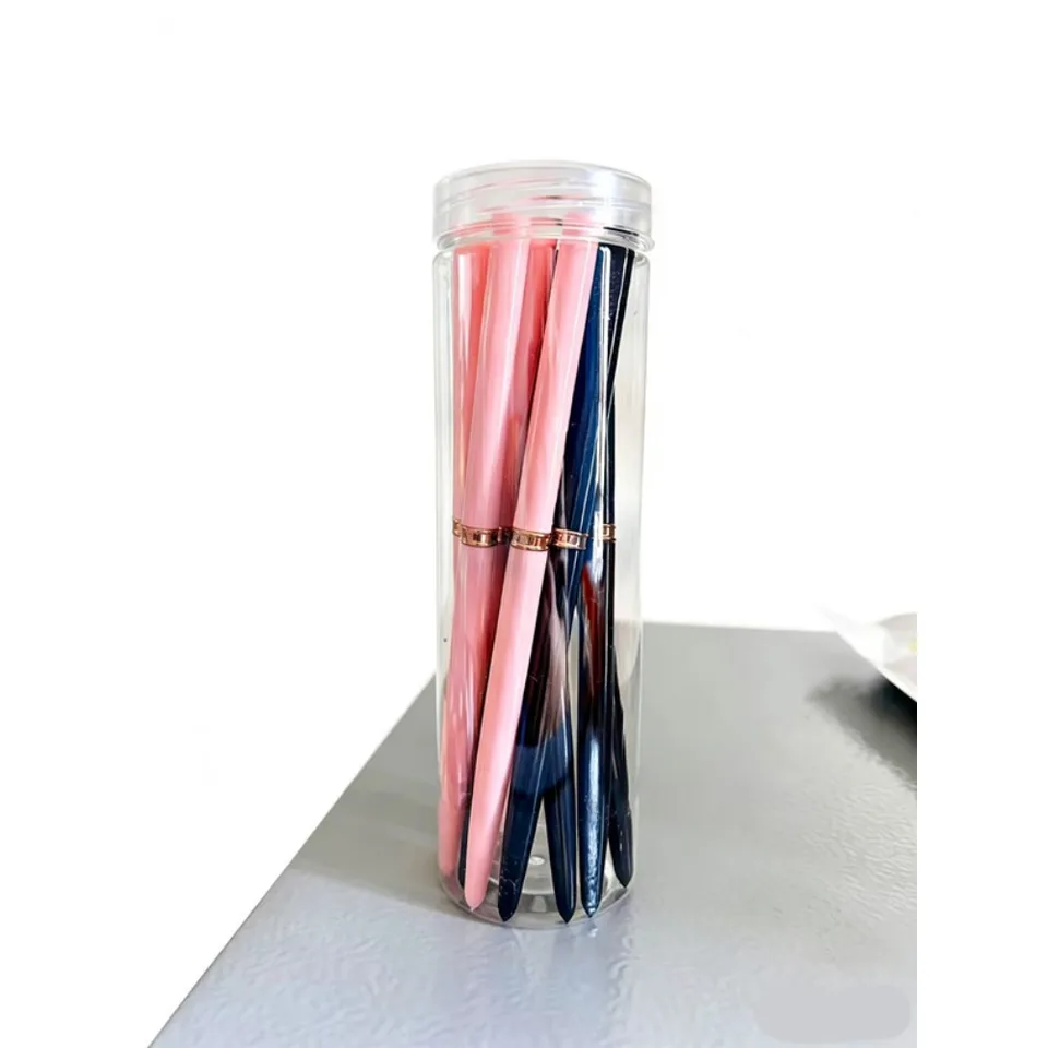 15Pcs Set de Pinceles Finos para Uñas con Caja para Líneas Alargadas y Dibujo Pintura UV Gel Diseño de Uñas Herramienta de Manicura 4