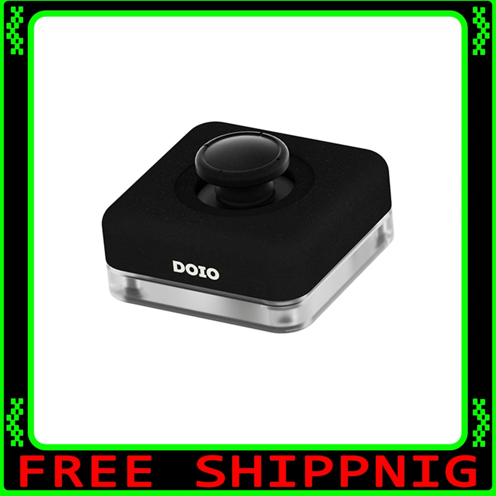 

DOIO KB01-07 Mini Keyboard Desktop Computer Rocker Power Button Aluminum Alloy External Desktop Power Switch Gifts