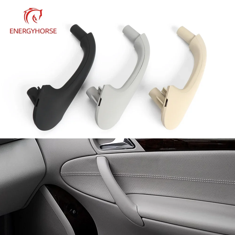 For Mercedes Benz W203 Left/Right Door Handle Complete Black Beige Pull Handle Assembly C Class C230 C240 2000 2001 2002 2003