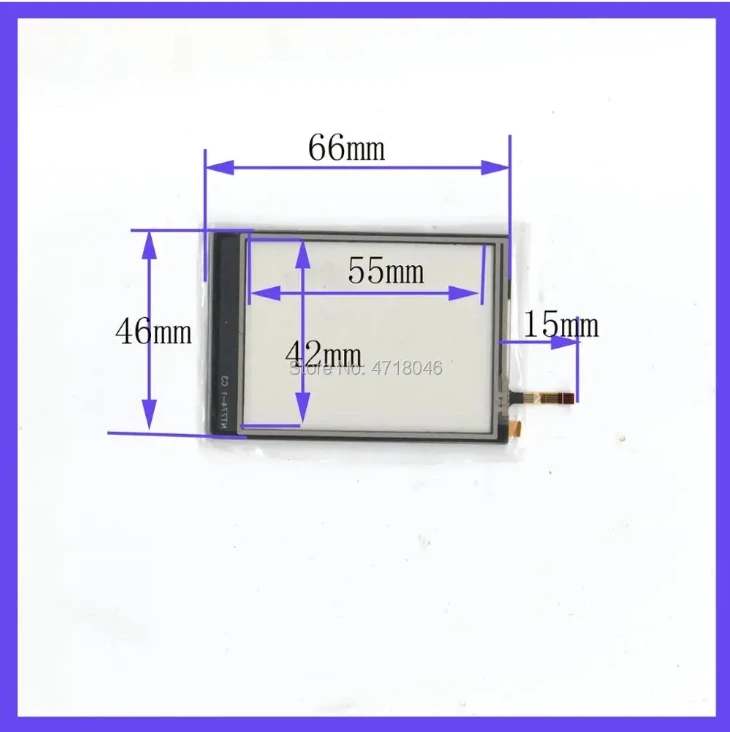 

wholesale 5PCS/Lot 66*46mm 3.5inch 4lines resistance screen for car DVD redio this is compatible 66mm*46mm