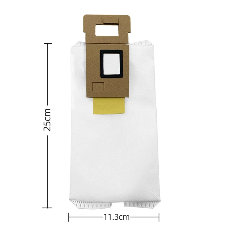 North American For Roborock 3L Dust Bag Replacement For Xiaomi Roborock S7/T7S Robotic Vacuum Cleaner Spare Parts