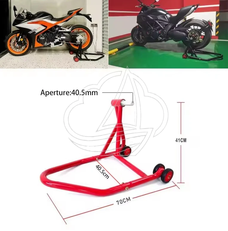 Aluminum Alloy Spindle Shaft For Motorcycle Single Swing Arm Paddock Stand Motorbike Repair Parking Replacement Accessory