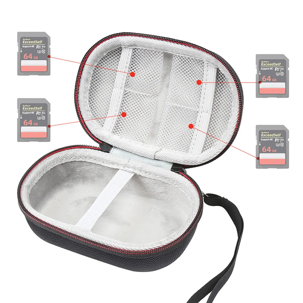 Hard EVA Storage Bags for Logitech M510 M330 M720 Wireless Mouse Portable Box for Signature M650 L Mice Travel Carrying Case