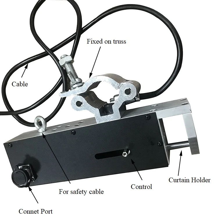 Magic Kabuki Drop Power Drop System Curtain Hook For Live Show