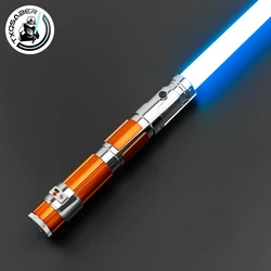 Txqsabel Lichtzwaard Neo Pixel Proffie Soepele Swing Rgb 27 Soundfonts Metalen Handvat Cosplay Laser Zwaard Jedi Meester Indara Replica